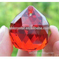 40mm Red Crystal Home Decoration Facet